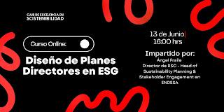 Curso online: Diseño de Planes Directores en ESG