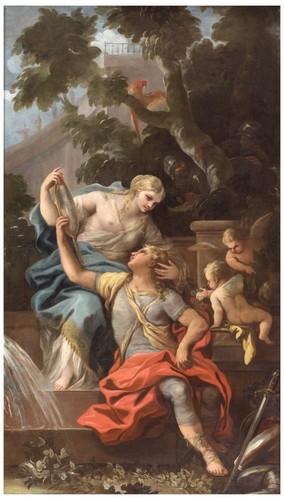 Armida y Reinaldo de Luca Giordano