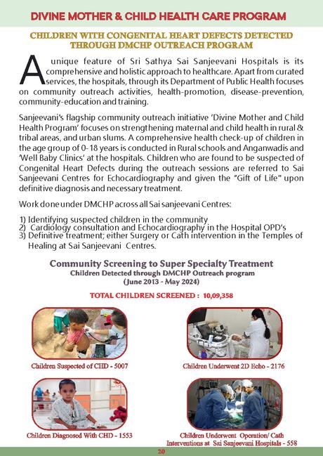 Sri Sathya Sai Sanjeevani May 2024 Edition