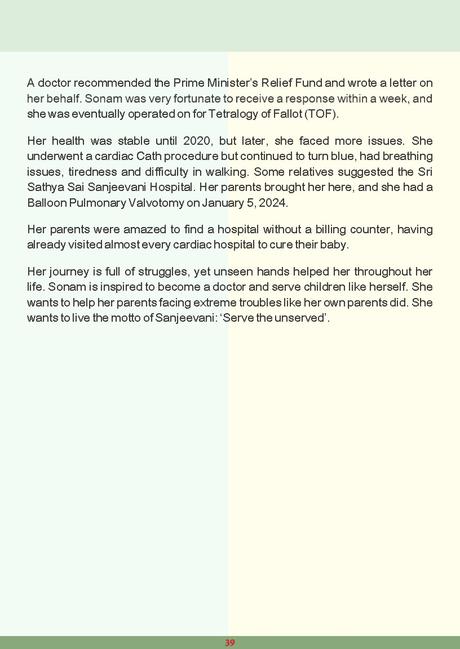 Sri Sathya Sai Sanjeevani May 2024 Edition