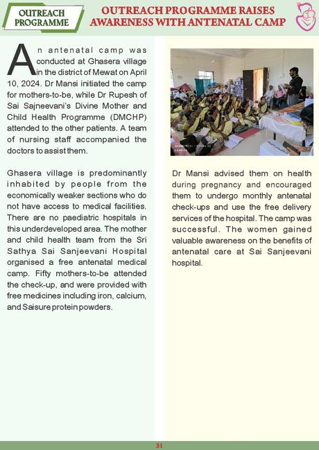 Sri Sathya Sai Sanjeevani May 2024 Edition