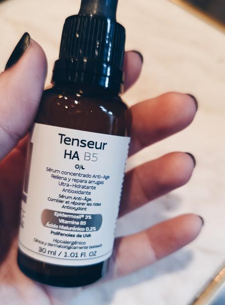 Sérum péptidos Tenseur Antiarrugas péptidos antiage flacidez facial cara cuello Antiarrugas cara piel edad retinol sérum crema arrugas líneas contorno de ojos marioneta evitarlas borrarlas frente