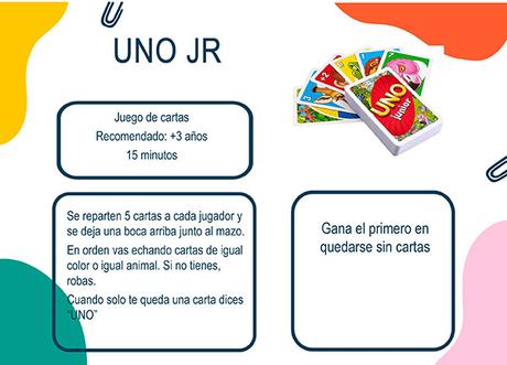 Listado de juegos de mesa a los que jugamos la familia Disfruti