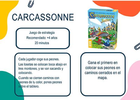 Listado de juegos de mesa a los que jugamos la familia Disfruti