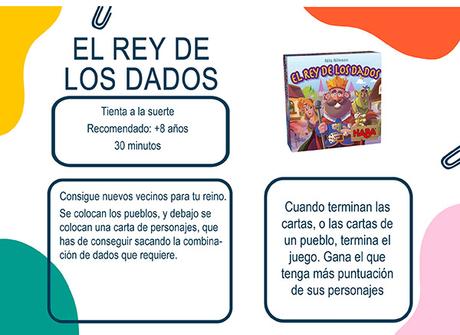 Listado de juegos de mesa a los que jugamos la familia Disfruti