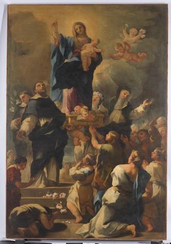 La Virgen del Rosario de Luca Giordano