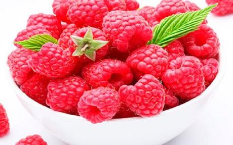 Gelatina de frambuesa