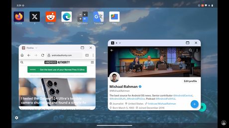 El modo de escritorio está en desarrollo para Android 15. 