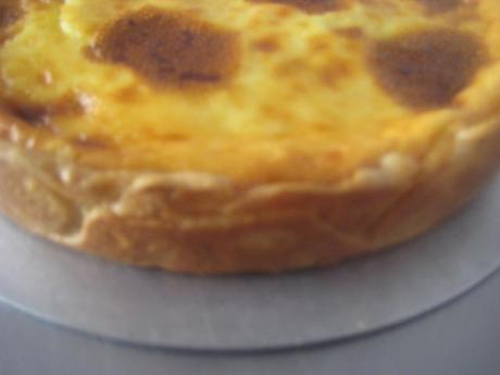 TARTA DE QUESO CON CRUMBLE DE FRUTOS SECOS