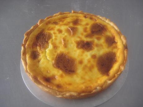 TARTA DE QUESO CON CRUMBLE DE FRUTOS SECOS