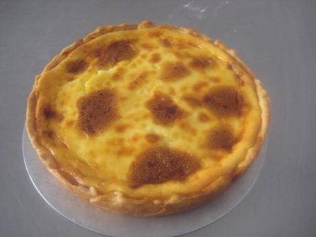 TARTA DE QUESO CON CRUMBLE DE FRUTOS SECOS