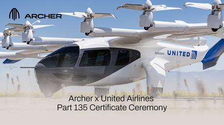 Archer Aviation obtiene el certificado Part 135 1