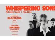 Whispering Sons, conciertos Madrid Barcelona 2024