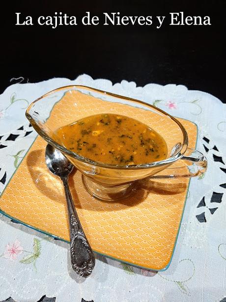 Salsa para patatas asadas