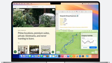 Imagen que describe el mosaico en macOS Sequoia