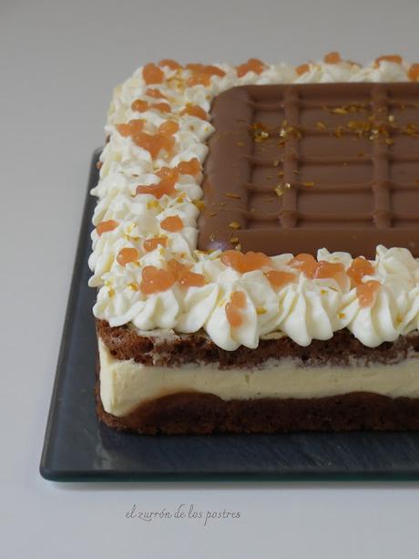 Tarta Maracuyá, Guayaba y Chocolate Tarta Maracuyá, Guayaba y Chocolate