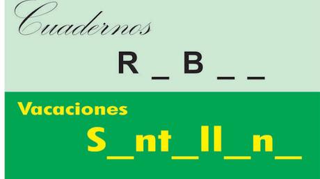 Cuaderno de vacaciones