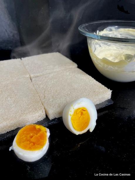 Sandwich de Huevo, Pepinillo y más #PepinoInternationalDay