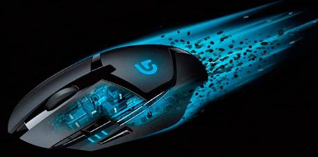 Logitech G402 Hyperion Fury 8 botones