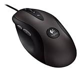 Logitech G400 - Ratón (Mano Derecha, Óptico, USB, 3600 dpi, Negro)