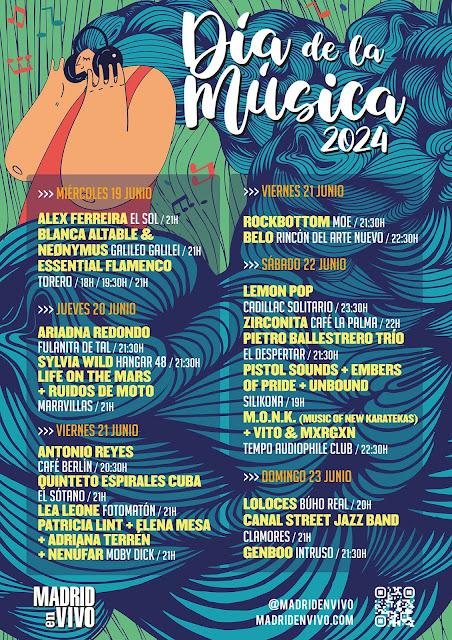 EVENTOS | Madrid ´sube el tono´ para el Día de la Música.