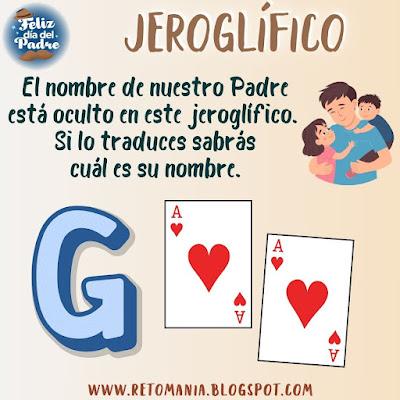 Desafíos matemáticos, Retos matemáticos, Problemas matemáticos, Retos mentales, Juegos mentales, Juegos Educativos, Gimnasia matemática, Gimnasia para el cerebro, Acertijos, Acertijos visuales, Retos virales, Acertijos matemáticos, Día de papá, Día del Padre, Jeroglíficos, Jeroglíficos Escolares, Jedroglíficos Educativos, Jeroglíficos con Solución