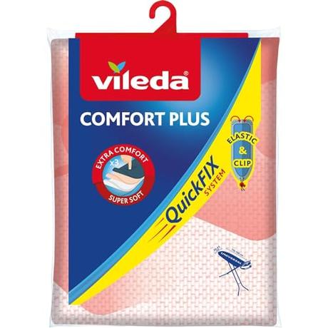 Vileda Funda para tabla de planchar Comfort Plus, surtido, 130 x 40 cm