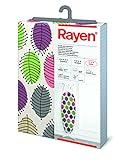 Rayen | Funda Tabla de Planchar Universal | Funda de Planchar Ajuste EasyClip | 2 capas: Espuma y tejido 100% Algodón | Gama Basic | Medida: 130 x 47 cm | Estampado