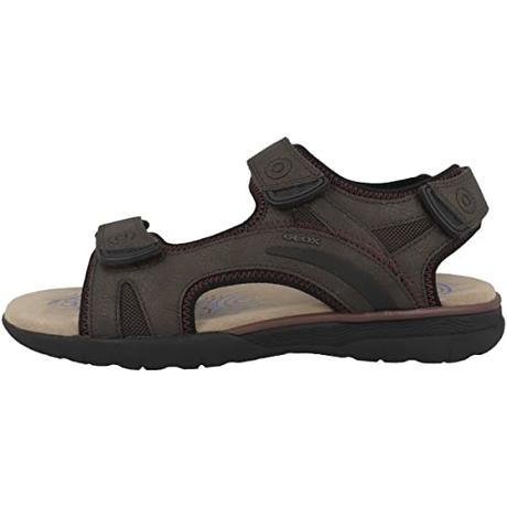 Geox U Spherica Ec5 A, Sandalias para Hombre, Marrón (Coffee) , 42 EU