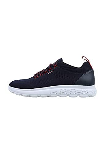 Geox U Spherica A, Zapatillas Hombre, Azul Navy, 43 EU