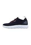 Geox U Spherica A, Zapatillas Hombre, Azul Navy, 43 EU