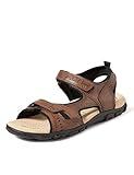 Geox Uomo Sandal Strada A, Sandalias Hombre, Marrón Coffee C6009, 42 EU