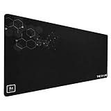 THE G-LAB Barium Negro Alfombrilla de ratón para Juegos