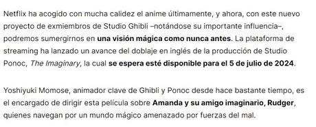 Mira la NUEVA película de anime de 