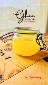 Ghee (sous vide), tu mejor opción a la mantequilla