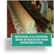 BIZCOCHO A LA CUCHARA LOS TELARES DE SIL