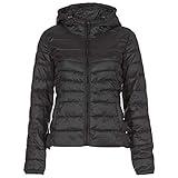 ONLY NOS Mujer Onltahoe Hood Jacket Otw Noos Chaqueta Not Applicable, Negro (Black Black), Large