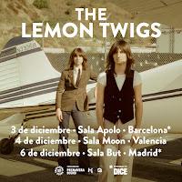 Conciertos de The Lemon Twigs en España en diciembre del 2024