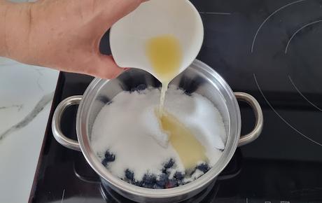 Mermelada de Arándanos hecha en modo tradicional Mermelada de Arándanos hecha en modo tradicional