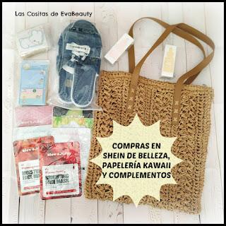 Compras en Shein belleza, papelería kawaii y complementos verano low cost Compras en Shein belleza, papelería kawaii y complementos verano low cost haul bolso rafia sandalias denim beauty skincare sheetmask mascarilla facial beautyblogger blogger blog de belleza microinfluencer nuevo post new post