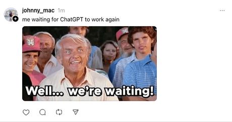 ChatGPT está deshabilitado