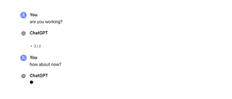 ChatGPT está deshabilitado