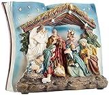 FBright Belén de Navidad con Luces Leds, Cálidas, Medidas: 25 x 12 x 17,5 cm