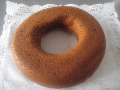 BIZCOCHO DE PEPITAS DE CHOCOLATE, ACEITE DE OLIVA Y ALMENDRA