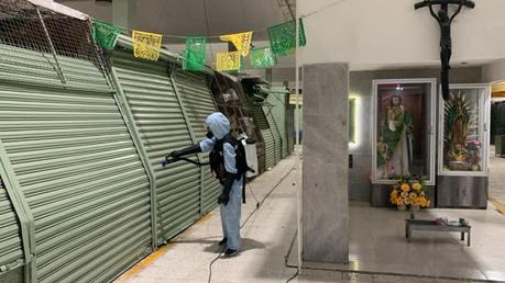 Intensifican fumigación en el Mercado República para combatir plagas