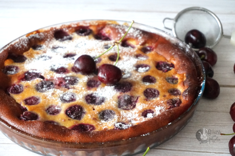 Receta de clafoutis de cerezas Receta de clafoutis de cerezas