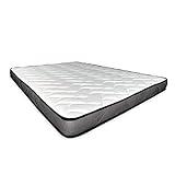 Somnia Descanso - Colchón Viscoelástico Hawai Reversible, Ideal para Literas o Camas Nido, Firmeza Media-Alta, Cara Invierno-Verano 135 x 190