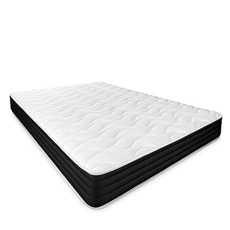 DUÉRMETE ONLINE - Colchón Viscoelástico Pocket Visco Reversible (Cara Invierno-Verano) Firmeza-Dureza Media-Alta, Grosor 20cm, Antiácaros, Antibacerias e Hipoalergénico, 135x190