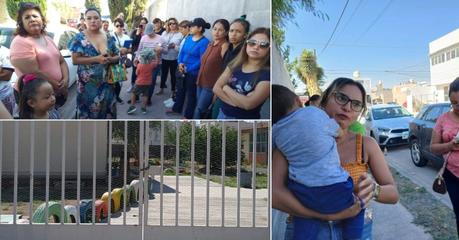 Padres y Madres de familia piden la destitución de la directora del jardín de niños Rosa María Carranza