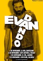 Conciertos de Evan Dando en España en noviembre del 2024